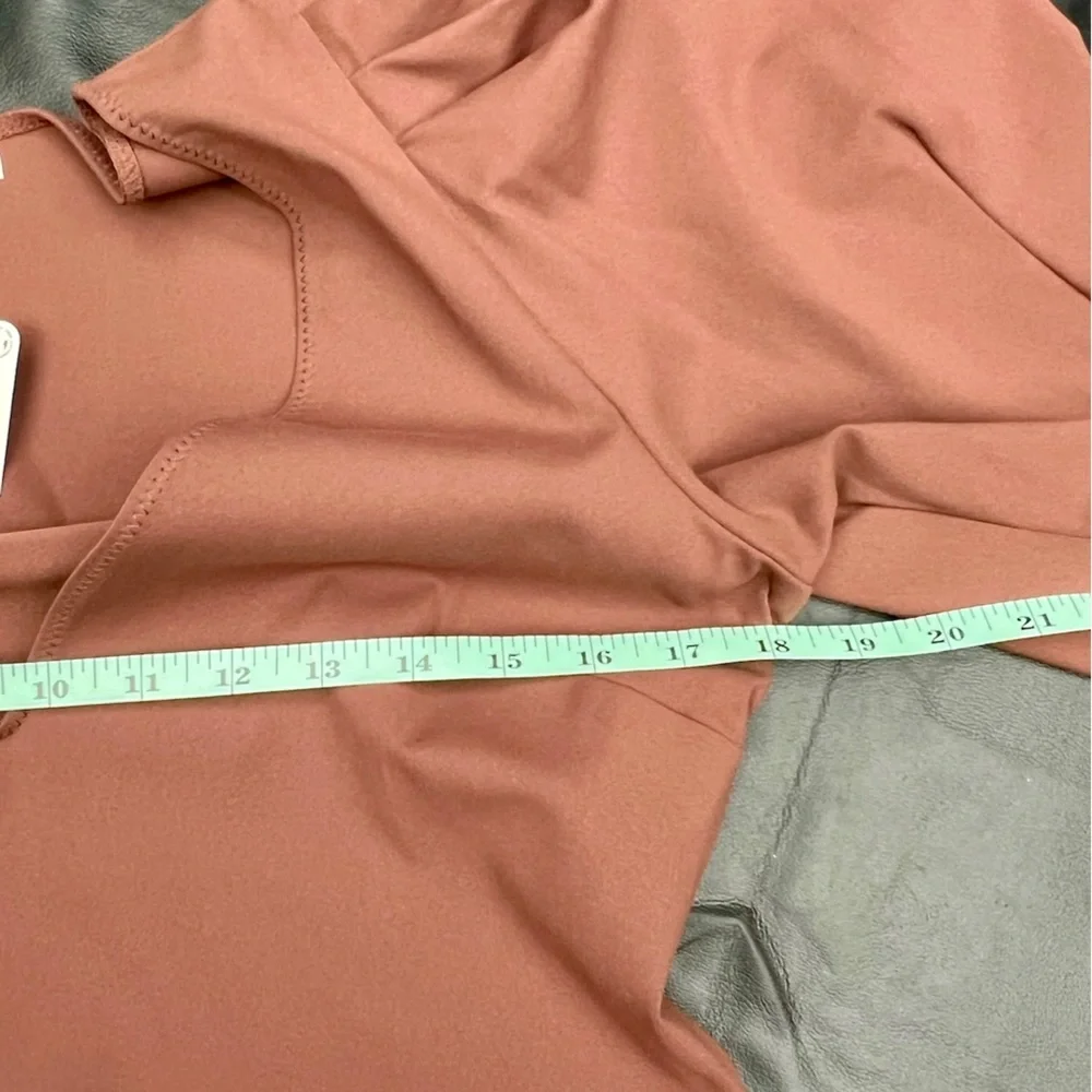 Free People Brown Puff Sleeve Bodysuit - Picture 10 of 12